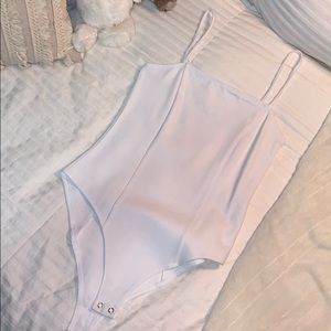 White tank top body suit